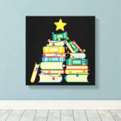 Weihnachtsbaum II Leinwanddruck (Insitu (Holzboden))