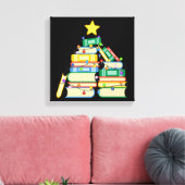 Weihnachtsbaum II Leinwanddruck (Insitu (Wohnzimmer))