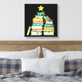 Weihnachtsbaum II Leinwanddruck (Insitu (Schlafzimmer))