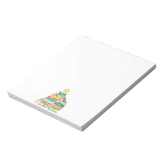 Weihnachtsbaum II Notizblock (Rotiert)