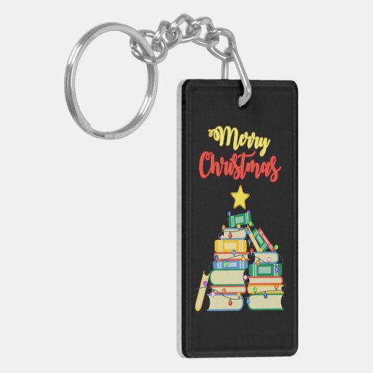 Weihnachtsbaum II Schlüsselanhänger (Vorderseite links)