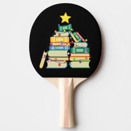 Weihnachtsbaum II Tischtennis Schläger (Vorderseite)