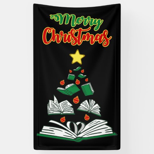 Weihnachtsbaum III Banner (Vertikal)