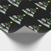Weihnachtsbaum III Geschenkpapier (Ecke)