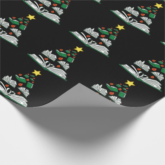 Weihnachtsbaum III Geschenkpapier (Ecke)