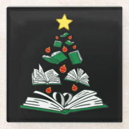 Weihnachtsbaum III Glasuntersetzer