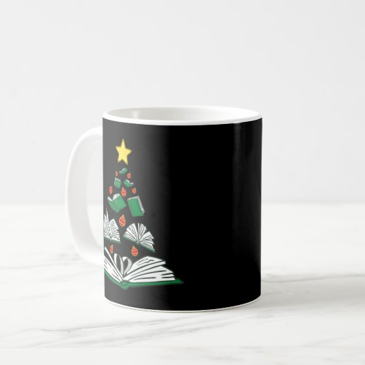 Weihnachtsbaum III Kaffeetasse (Vorderseite Links)