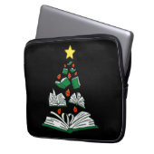 Weihnachtsbaum III Laptopschutzhülle (Vorderseite Links)