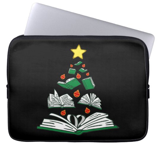 Weihnachtsbaum III Laptopschutzhülle (Vorderseite)