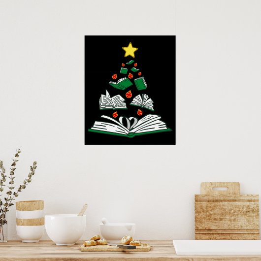 Weihnachtsbaum III Poster (Küche)