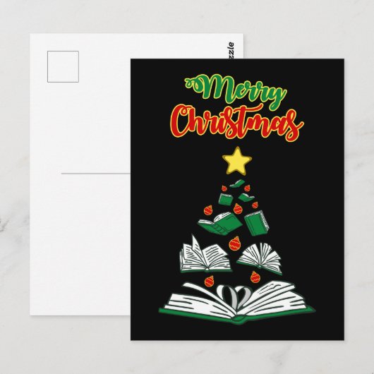 Weihnachtsbaum III Postkarte (Vorne/Hinten)