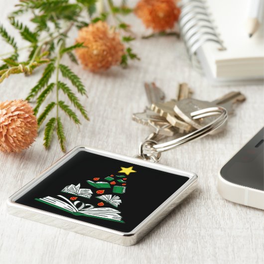 Weihnachtsbaum III Schlüsselanhänger (Seite)