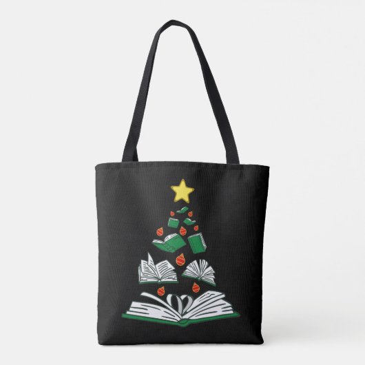 Weihnachtsbaum III Tasche (Rückseite)