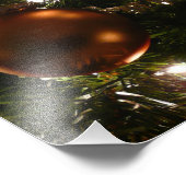 Weihnachtsbaum III Urlaubsszene Fotodruck (Ecke)