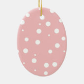 Weihnachtsbaum Illustration Keramik Ornament (Hinten)