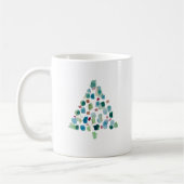Weihnachtsbaum-Illustration Lassen Sie es Schnee K Kaffeetasse (Links)