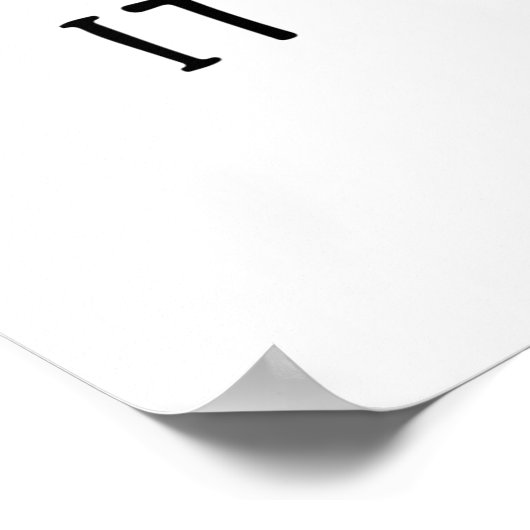 Weihnachtsbaum-Illustrationspopster Poster (Ecke)