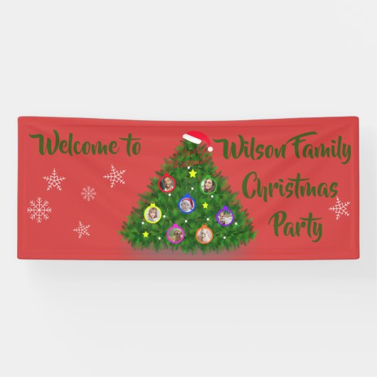 Weihnachtsbaum im Foto Banner (Horizontal)