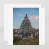 Weihnachtsbaum im Hafen von Block Island, RI (Vorne/Hinten)