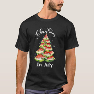 Weihnachtsbaum im Juli im Sommer T-Shirt