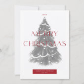Weihnachtsbaum im Unternehmen Frohe Weihnachten (Vorderseite)