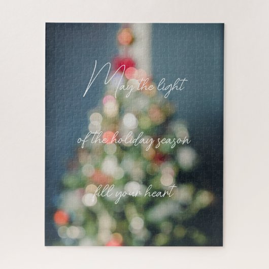 Weihnachtsbaum im Vintagen Stil Puzzle (Vertikal)