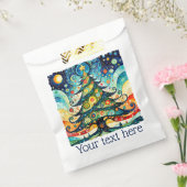 Weihnachtsbaum in abstrakter Kunst 3 - Fanspass Geschenktütchen (Versiegelt)