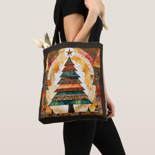Weihnachtsbaum in abstrakter Kunst 44 - Fan Spaß Tasche