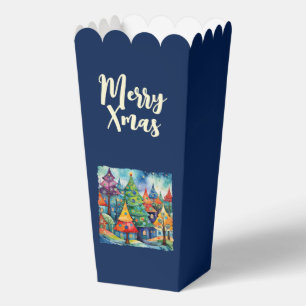 Weihnachtsbaum in abstrakter Kunst 8 - Fanspass Geschenkschachtel
