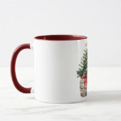 Weihnachtsbaum in Barrel Tasse (Links)