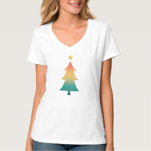 Weihnachtsbaum in der Dämmerung T - Shirt