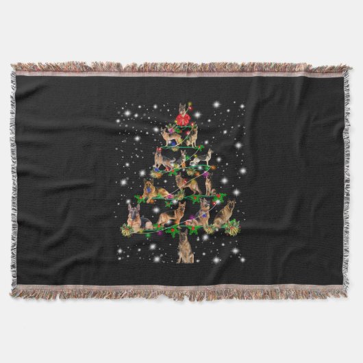 Weihnachtsbaum in Deutschland mit Lichteinfall Decke (Vorderseite)