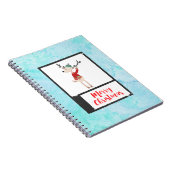 Weihnachtsbaum in einem üppigen Pullover Notizblock (Rechte Seite)