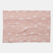Weihnachtsbaum in Rosa Geschirrtuch (Horizontal)
