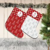 Weihnachtsbaum-Individuelle Name Großer Weihnachtsstrumpf