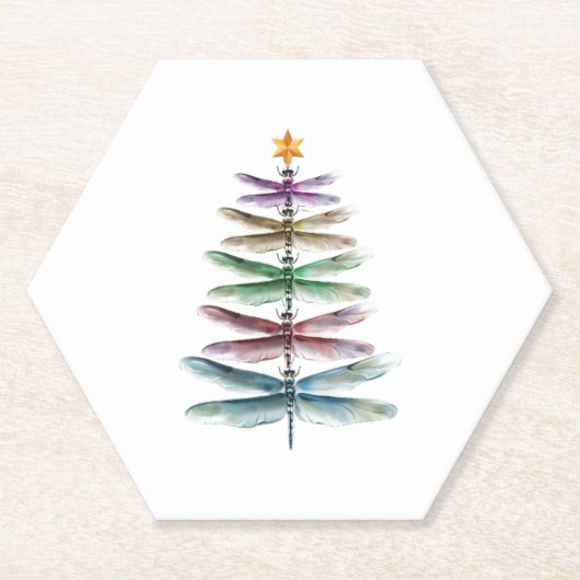 Weihnachtsbaum-Insekt Lover Xmas Geschenk Wo Untersetzer (Vorderseite)