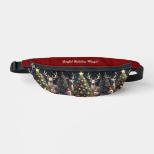 "Weihnachtsbaum-Inspiration" Bauchtasche