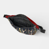 "Weihnachtsbaum-Inspiration" Bauchtasche (Offen)