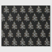 Weihnachtsbaum Inspiration Zitat Geschenkpapier (Flach)