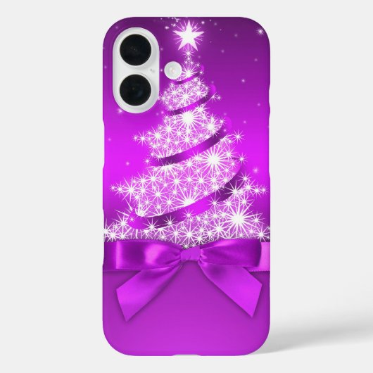 Weihnachtsbaum iPhone Case Cover (Rückseite)