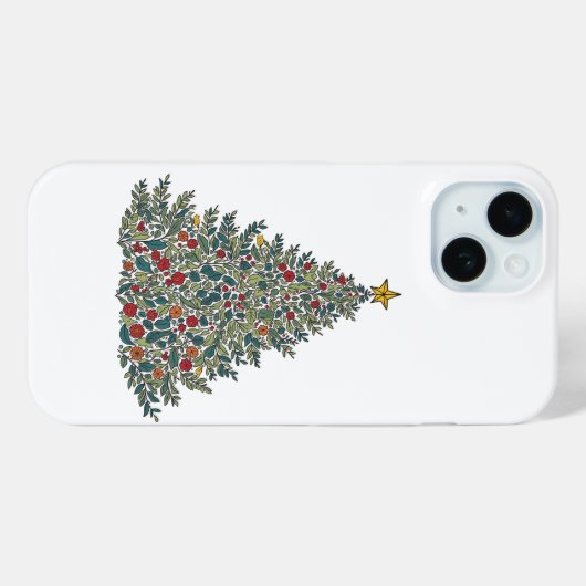 Weihnachtsbaum-iPhone Case-Mate iPhone Hülle (Rückseite (Horizontal))