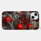 Weihnachtsbaum iPhone Hülle (Rückseite (Horizontal))