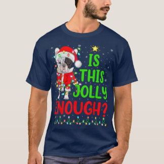 Weihnachtsbaum ist dieser Jolly genug französische T-Shirt