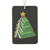 Weihnachtsbaum IV Autolufterfrischer (Rückseite)