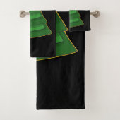 Weihnachtsbaum IV Badhandtuch Set (Insitu)