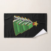 Weihnachtsbaum IV Badhandtuch Set (Handtuch)