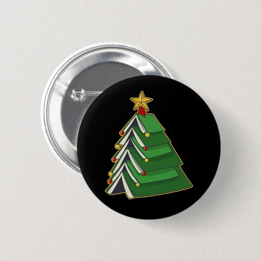 Weihnachtsbaum IV Button (Vorne & Hinten)