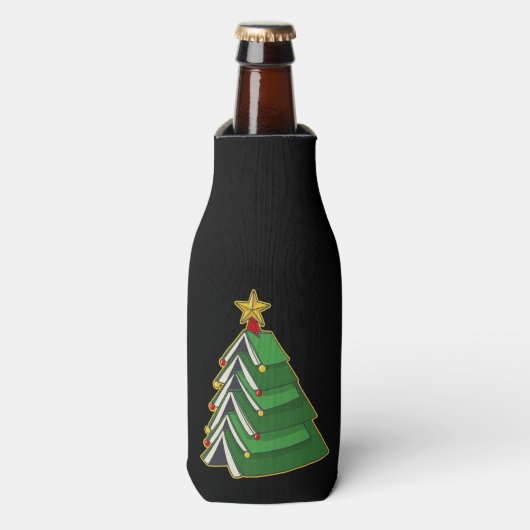 Weihnachtsbaum IV Flaschenkühler (Flaschenvorderseite)