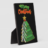 Weihnachtsbaum IV Fotoplatte (Seite)