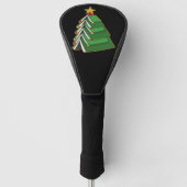 Weihnachtsbaum IV Golf Headcover (Vorderseite)